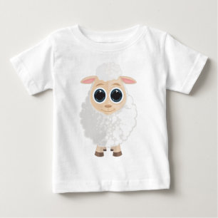 Weiße Schafe Baby T-shirt