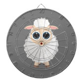 Weiße Schafe Dartscheibe (vorne)