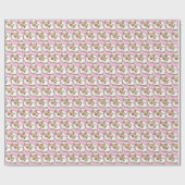 Weiße Schafe Geschenkpapier (Flach)