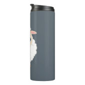 Weiße Schafe Thermosbecher (Nach rechts gedreht)