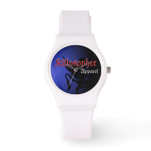 Weiße Schatten Killosopher Kleideruhr Armbanduhr