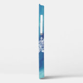 Weiße Schildkröten im blauen Ozean Case-Mate iPhone Hülle (Rückseite / Links)