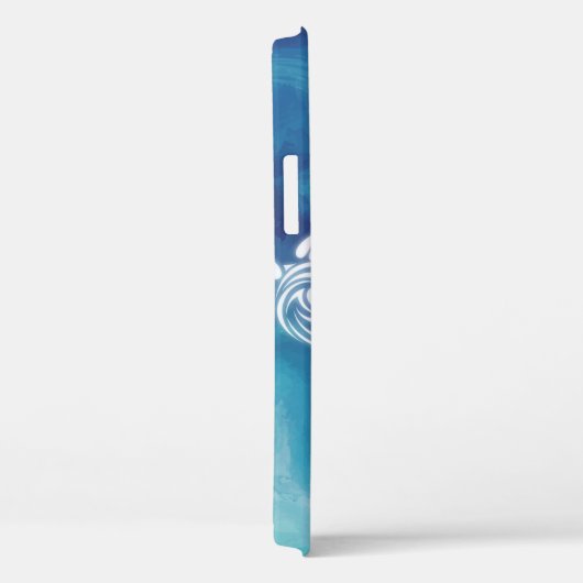 Weiße Schildkröten im blauen Ozean Case-Mate iPhone Hülle (Rückseite / Rechts)