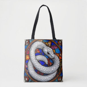 Weiße Schlange Tasche