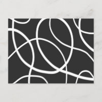 Weiße Schleifen gegen schwarzen Hintergrund