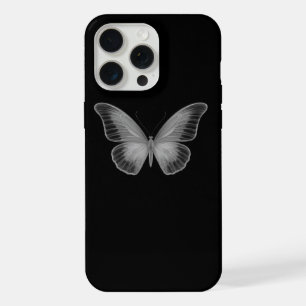 weiße Schmetterling-Effekt iPhone 15 Pro Max Hülle