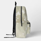 Weiße Schmetterlinge Bedruckter Rucksack (Links)