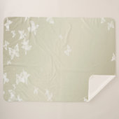 Weiße Schmetterlinge Sherpadecke (Vorderseite (Horizontal))