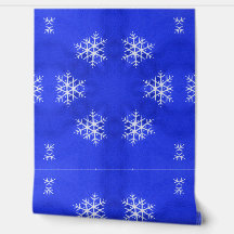 Weiße Schneeflocken Hellblau Hintergrund