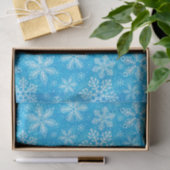 Weiße Schneeflocken Seidenpapier (Geschenk)