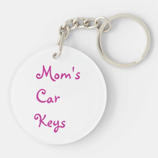 Weiße Schokolade Oreo Schlüsselanhänger (Rückseite)