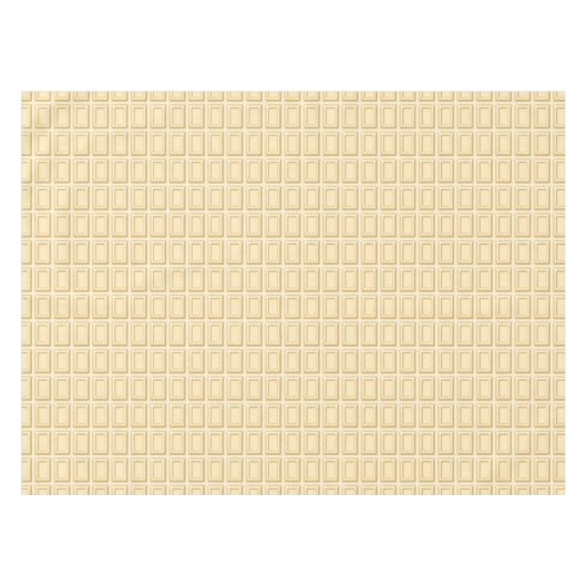 Weiße Schokoladen-Bar-Beschaffenheit Tischdecke (Vorderseite (Horizontal))