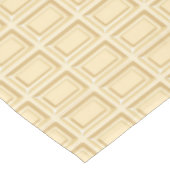 Weiße Schokoladen-Bar-Beschaffenheit Tischdecke (Schrägansicht)