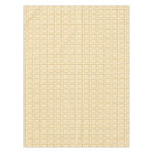 Weiße Schokoladen-Bar-Beschaffenheit Tischdecke (Vorderseite)