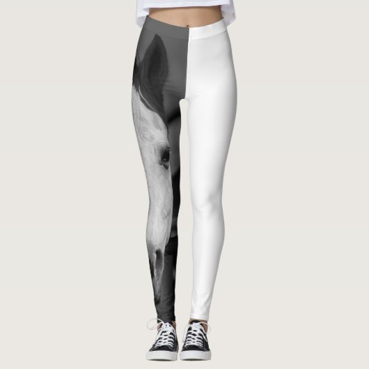 WEISSE SCHÖNHEIT LEGGINGS (Vorderseite)