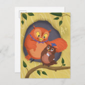 Weiße Schüssel Abschluss Postkarte (Vorne/Hinten)