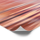 Weiße Schwäne, die auf einem scheußlichen See schw Poster (Ecke)