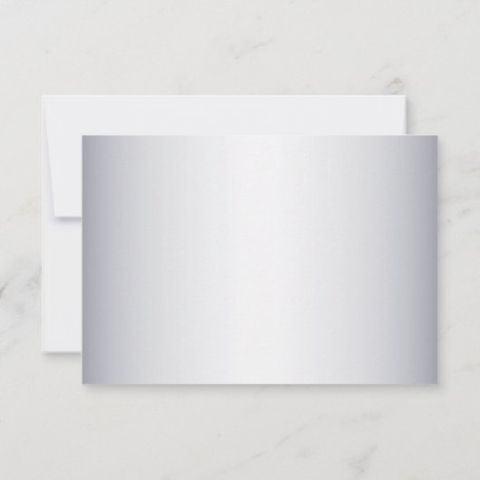 Weiße Schwäne Hochzeiten speichern das Datum Save The Date (Rückseite)