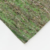 Weiße Schwäne in Brügge Fleecedecke (Ecke)