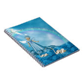 Weiße Schwäne und Engel Notizblock (Rechte Seite)