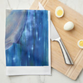 Weiße Schwanenfarbe Geschirrtuch (Viertel Falte)