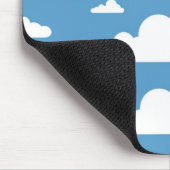 WEISSE SCHWANKUNGEN MOUSEPAD (Ecke)