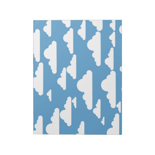 WEISSE SCHWANKUNGEN NOTIZBLOCK (Rotiert)