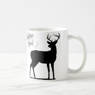 weiße Schwanz-Tasse Kaffeetasse