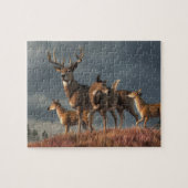 Weiße Schwänze Puzzle (Horizontal)