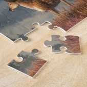 Weiße Schwänze Puzzle (Seite)