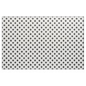 Weiße schwarze Sterne Muster dekorativ Textil Stoff (Yard (91,4 cm))