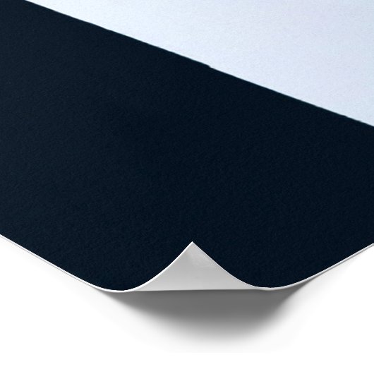 Weiße, schwarze und graue Abbildung Poster (Ecke)