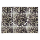 Weiße, schwarze Yaei-Muster verändern Ihr Leben Große Geschenktüte (Vorderseite)