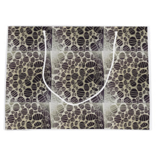 Weiße, schwarze Yaei-Muster verändern Ihr Leben Große Geschenktüte