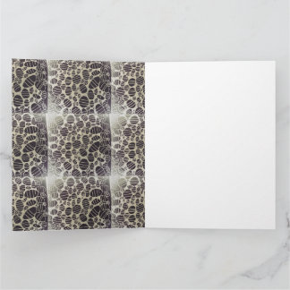 Weiße, schwarze Yaei-Muster verändern Ihr Leben Karte