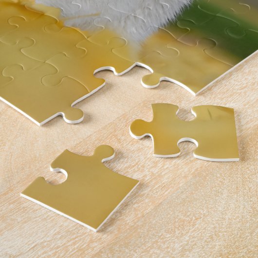 Weiße Schweizer Schäferhunde Foto - Niedlicher Fur Puzzle (Seite)