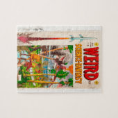 Weiße Science Fiction 1 Puzzle (Horizontal)