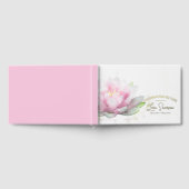 Weiße Seerose Lebensfeier Trauerfeier Gästebuch (Voll)