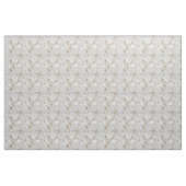 Weiße Seide und Perlen aus Elfenbein Stoff (Yard (91,4 cm))