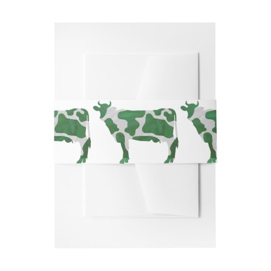 Weiße Silhouette Einladungsbanderole (Vorderseite Beispiel)