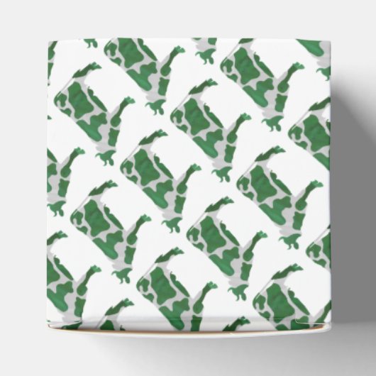 Weiße Silhouette Geschenkschachtel (Oben)