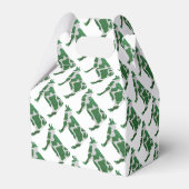 Weiße Silhouette Geschenkschachtel (Rückseite)