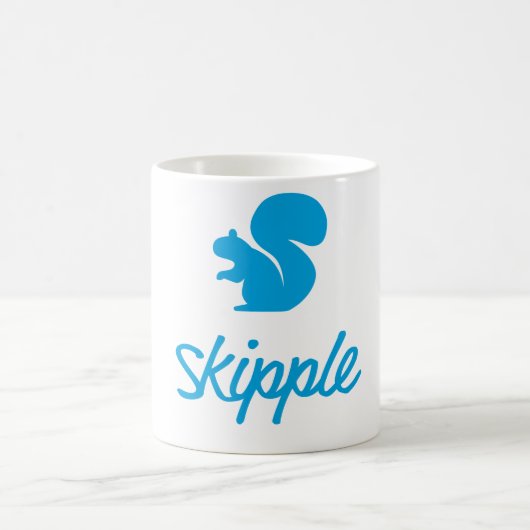 Weiße Skipple Tasse (Mittel)
