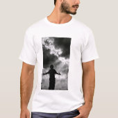 Weiße Sklavin Tshirt mit Design (Vorderseite)