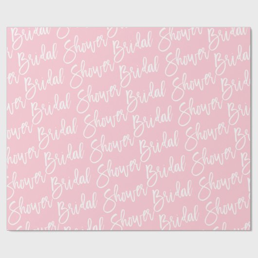 Weiße Skriptkalligraphie des modernen Geschenkpapier (Flach)