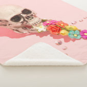 WEISSE SKULL CENTERPIECE SHERPADECKE (3/4)