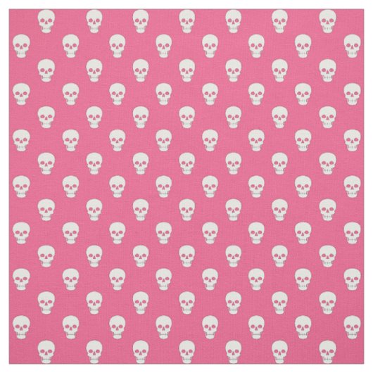 Weiße Skulpturen auf rosa Stoffe (Muster)