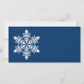 Weiße Slowflakes Eiskristalle (Vorderseite)