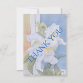 WEISSE SNAPDRAGONS-KUNDENKARTEN RSVP KARTE (Rückseite)