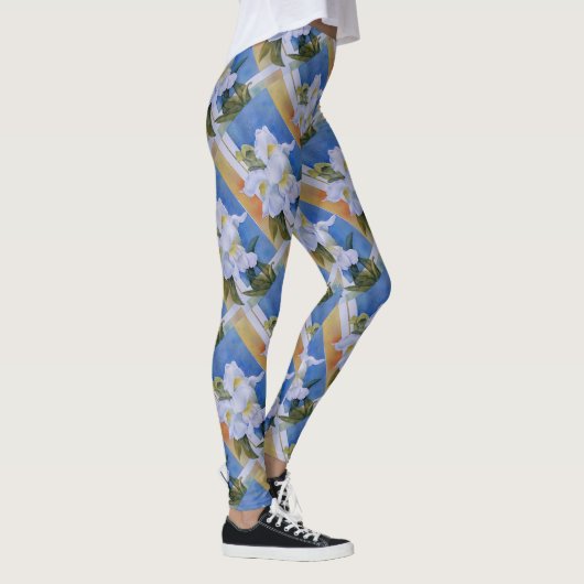 WEISSE SNAPDRAGONS | LEGGINGS (Rechts)